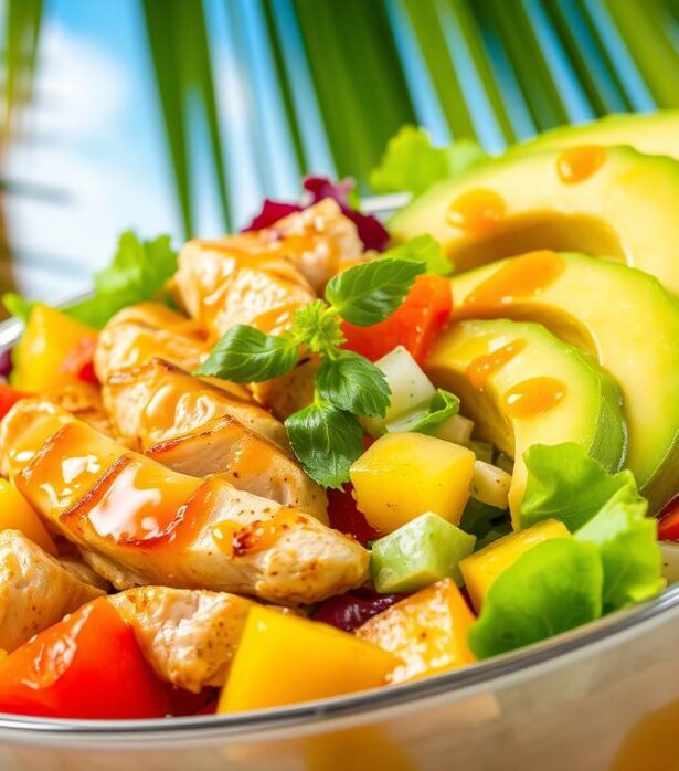 Hawaiian Chicken Salad: Gluten-Free & Whole Health Flexi-Plan