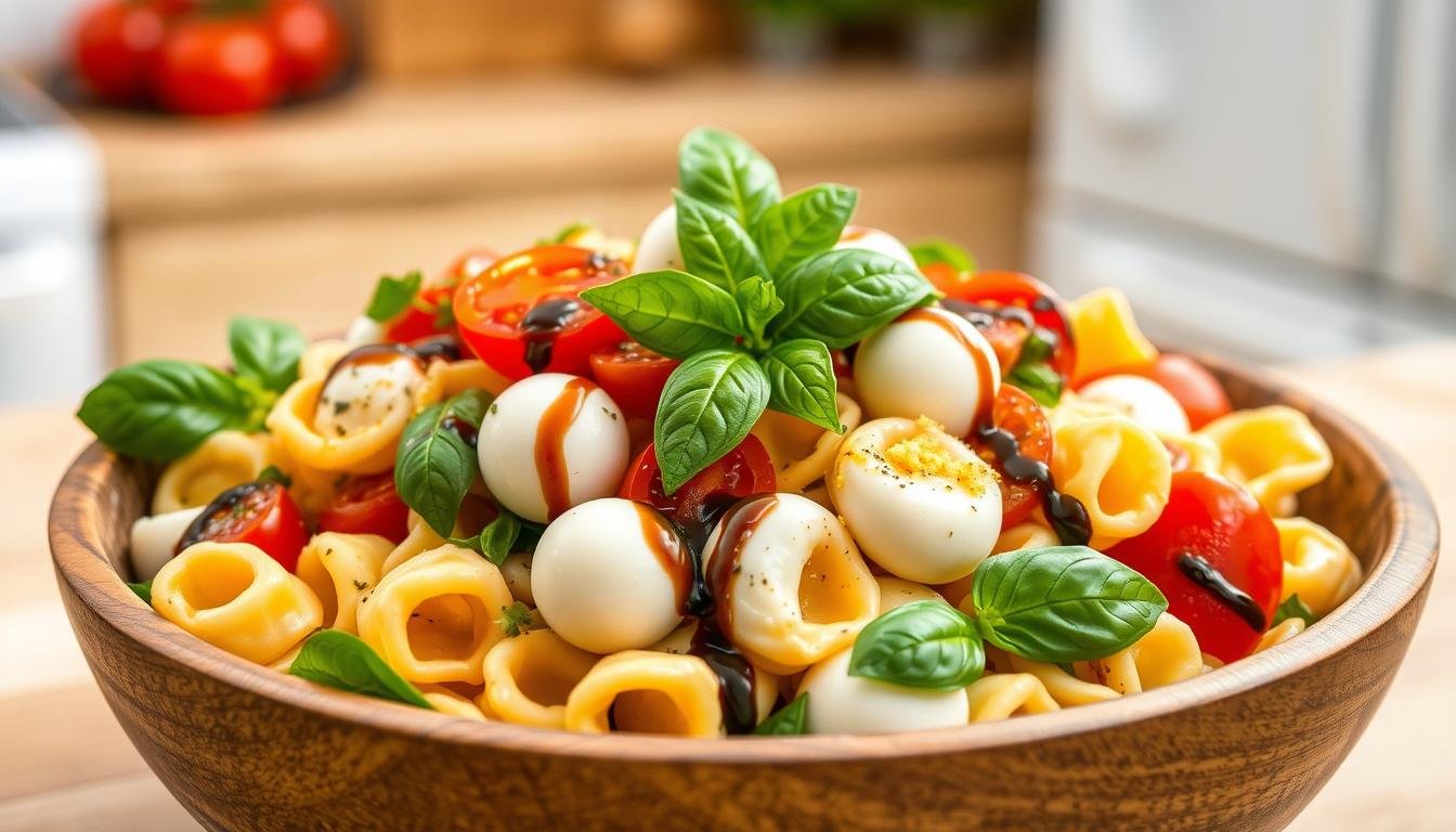 Tortellini Caprese Salad