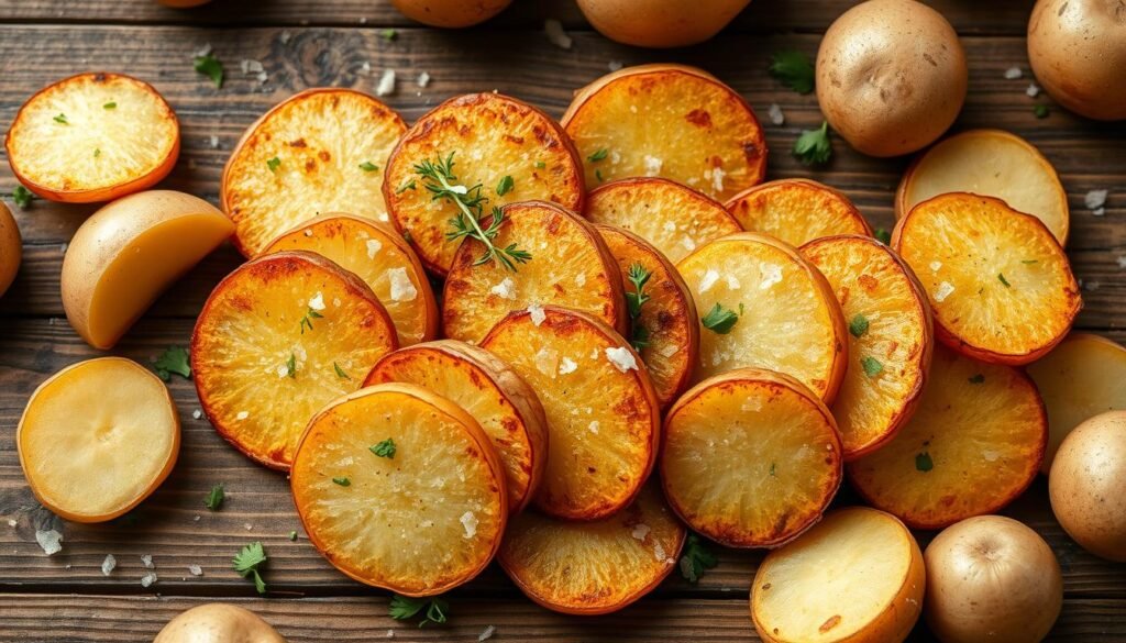 air fryer potato slices