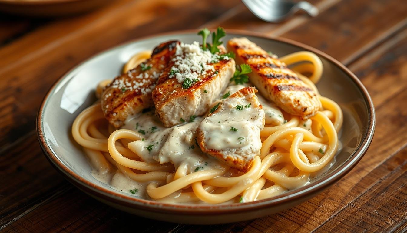 chicken alfredo