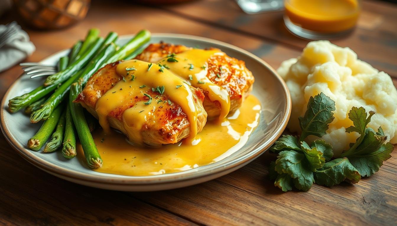 creamy honey mustard chicken