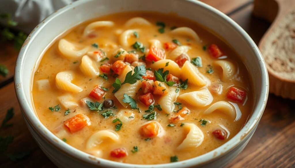 creamy pasta soup