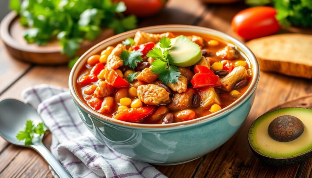 healthy chicken chili