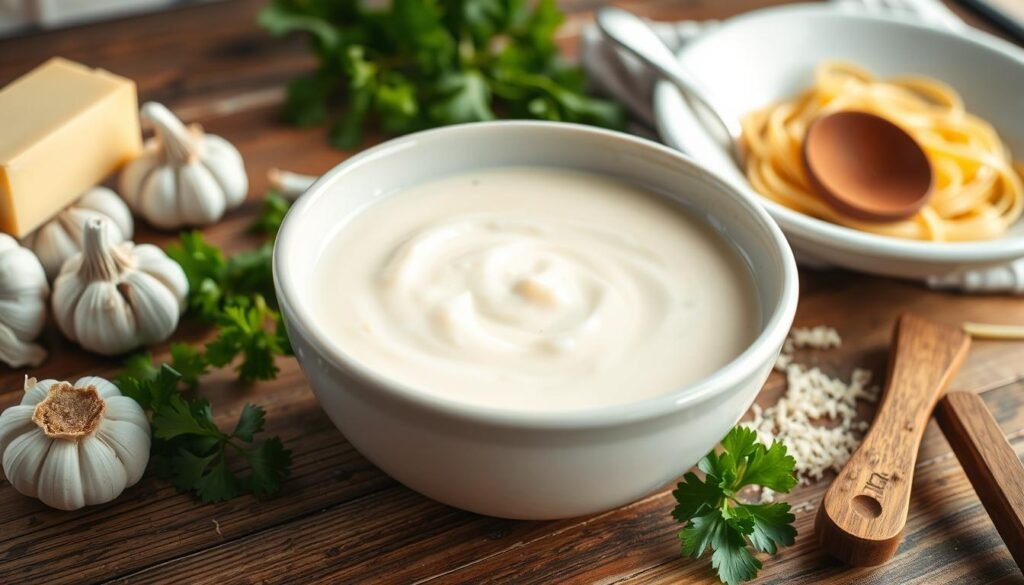 homemade alfredo sauce