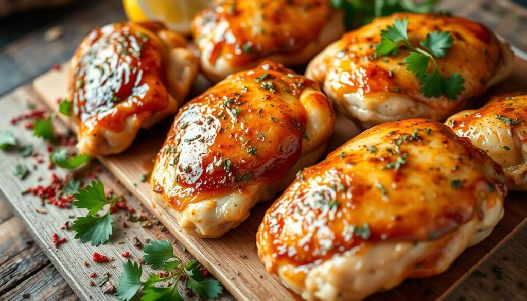 marinated chicken thighs