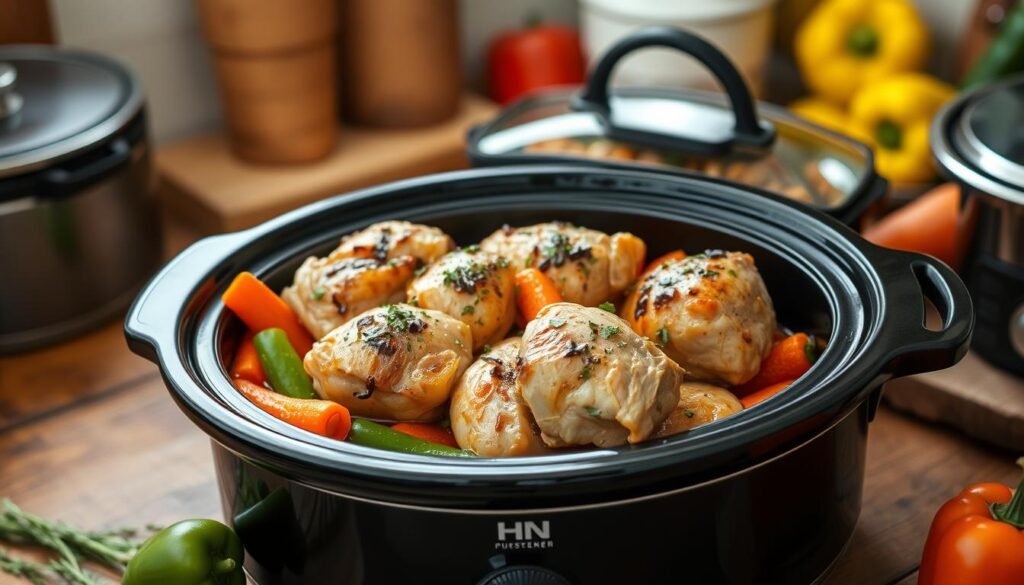 slow cooker chicken thigh recipes