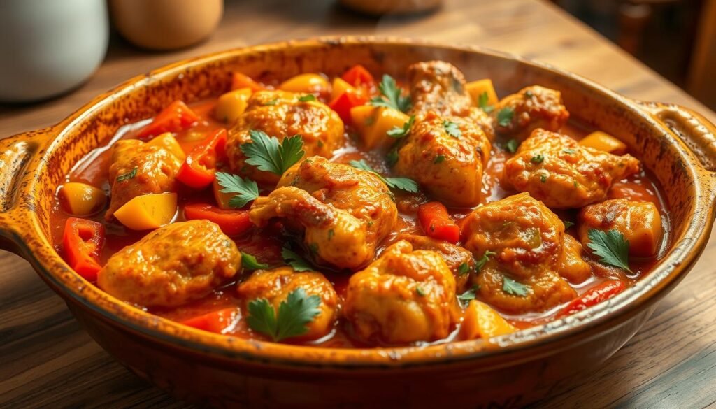 spicy chicken casserole