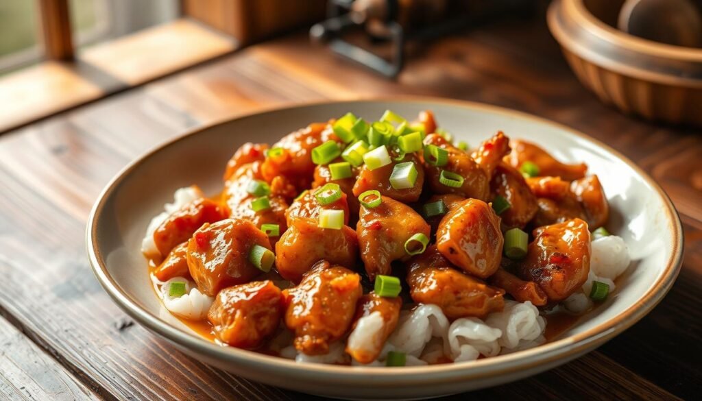 Hunan Style Ginger Chicken