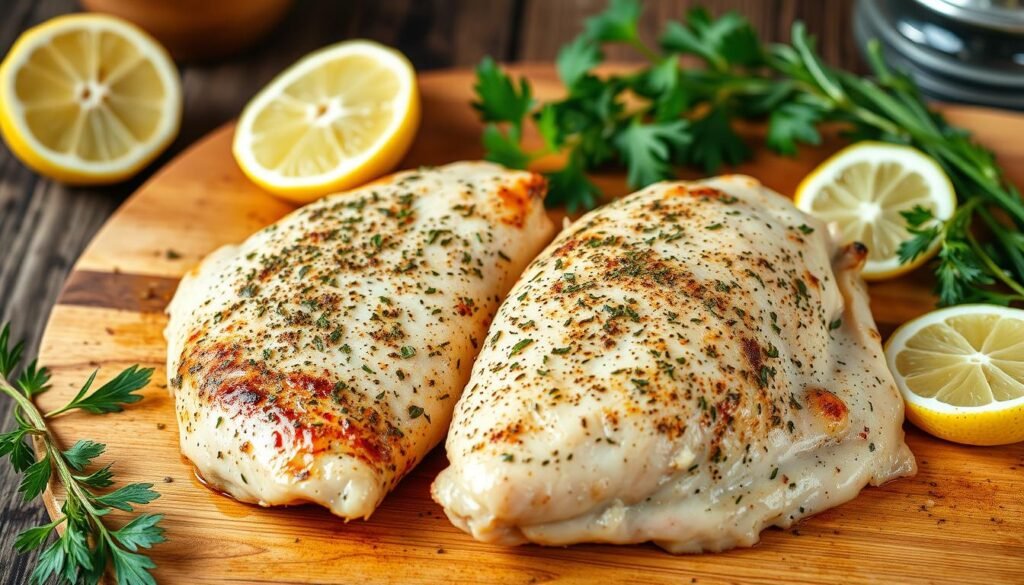 chicken breast preparation