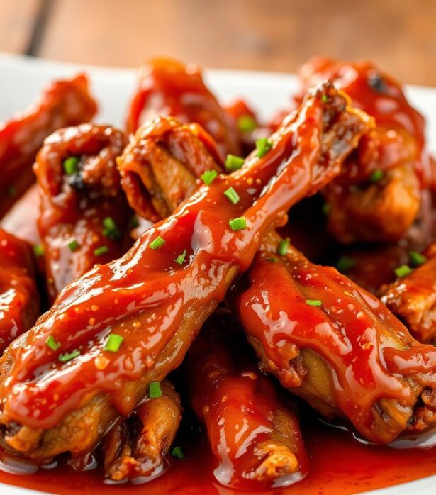 chicken wings with mumbo sauce