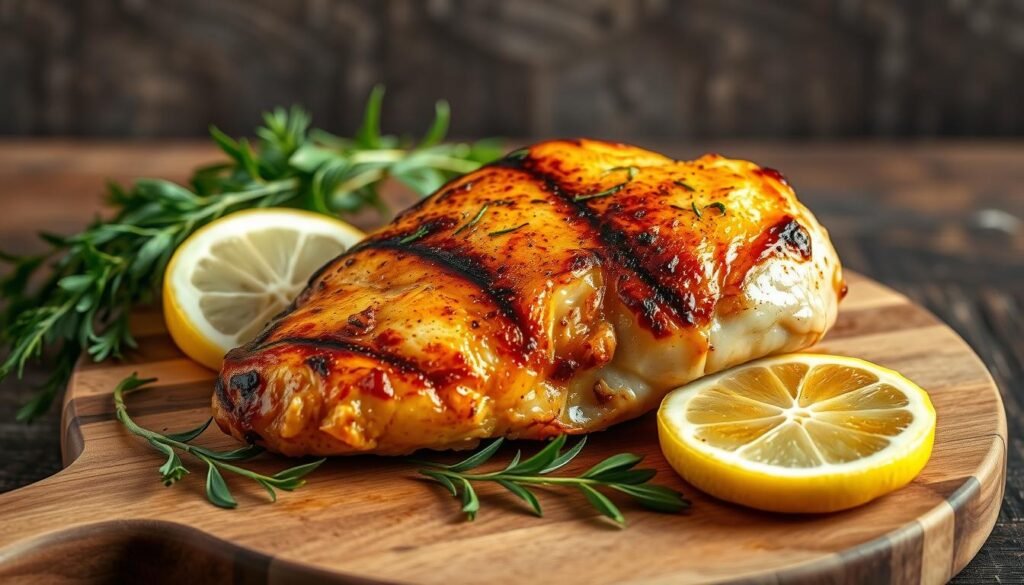 oven-baked chicken breast