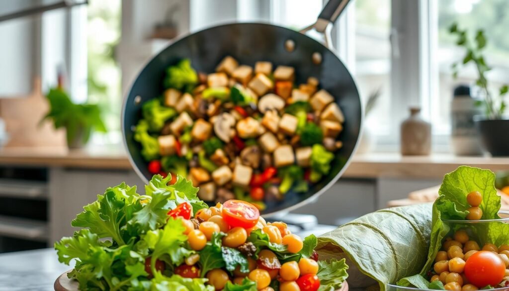 stir-fry cooking