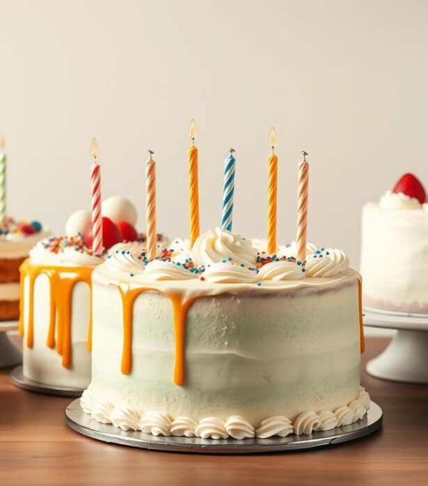 "Last-minute birthday cake ideas with store-bought ingredients"