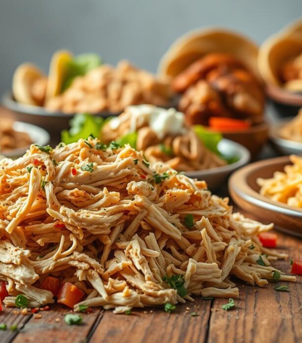 Shredded Chicken Recipes